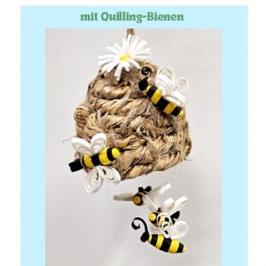 Quilling Bastelset - Bienenkorb