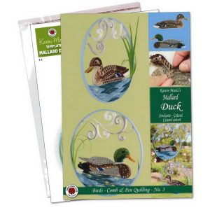 Stockente Quilling Anleitung