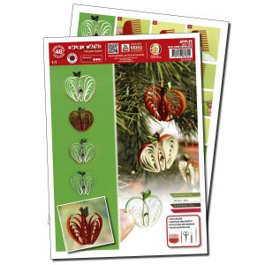 Apples Quilling Template