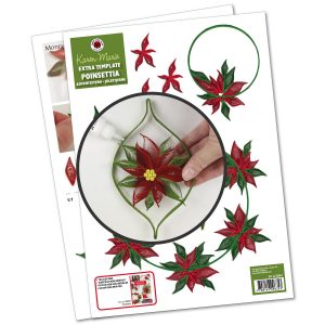 Poinsettia Extra Quilling template