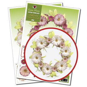 Ida Astern Blumenkranz Quilling template