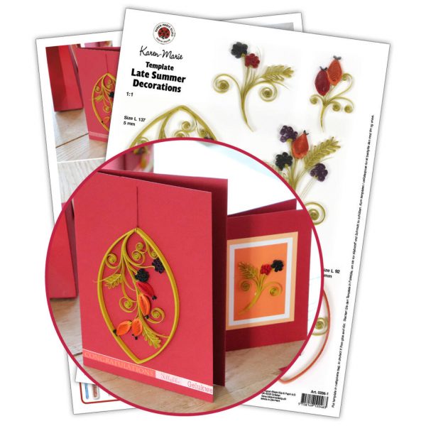 Late Summer Hanging Decor & Card