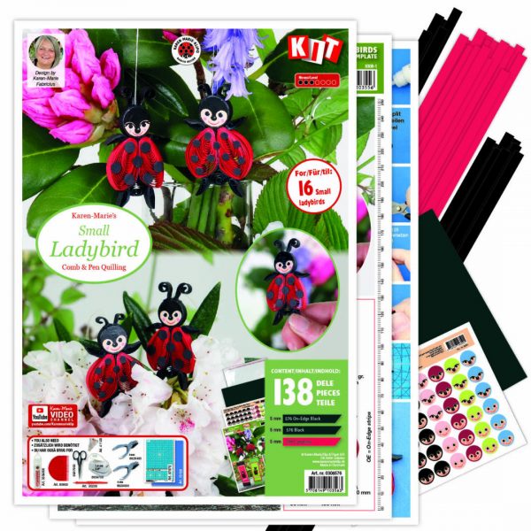 Kleine Marienkäfer - Quilling Kit