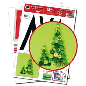 Trees Quilling Art template