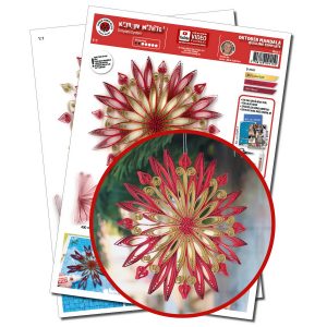 Oktober Mandala Quilling template