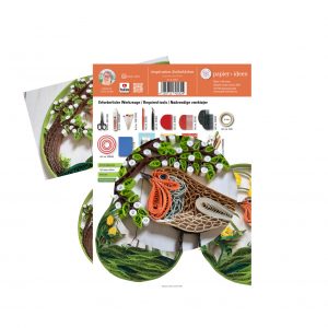 Quilling Inspiration - Rotkehlchen