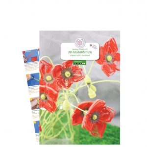 Quilling Anleitung - 3D-Mohnblumen