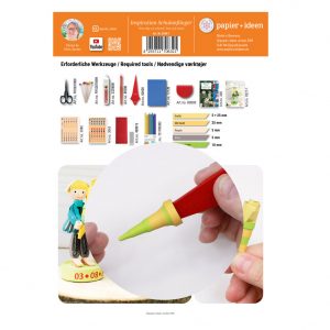 Quilling-Inspiration Schulanfänger