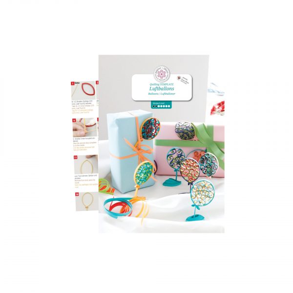 Quilling Anleitung - Luftballons