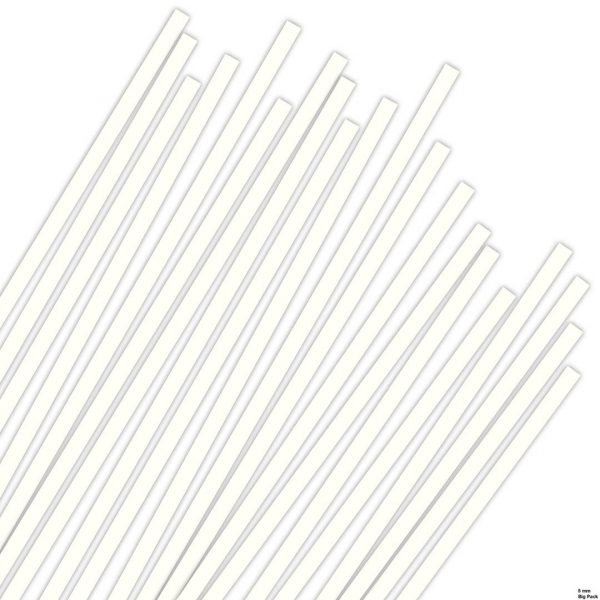 Quillingstreifen, 5 mm, Big Pack, natur white