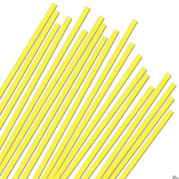 Quillingstreifen, 5 mm, Big Pack, lemon