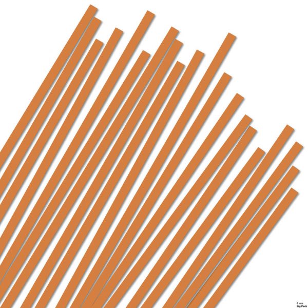 Quillingstreifen, 5 mm, Big Pack, orange