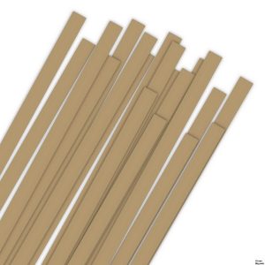 Quillingstreifen 10 mm, Big Pack, light brown