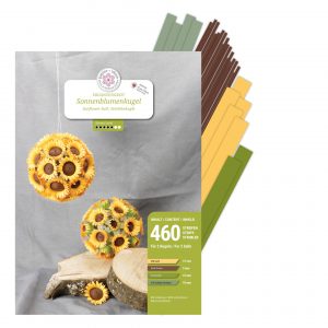 Quilling Kit - Sonnenblumenkugel