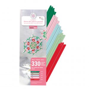 Quilling-Kit - Stern des Jahres 2025, pastell