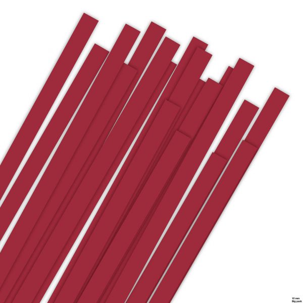 Quillingstreifen 10 mm, Big Pack, cherry
