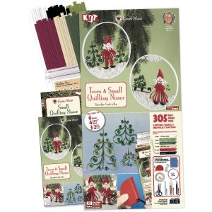 Tannenbäume & Kleine Wichtel - Quilling Kit