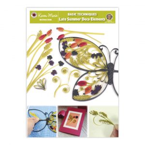 Late Summer Quilling Deco Elements