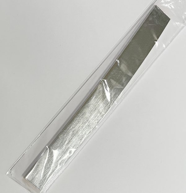 Krüllstreifen 5 x 245 mm silber