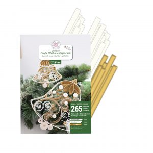 Quilling-Kit - Große Weihnachtsglocken