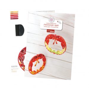Quilling Inspiration - Flammender Apfel