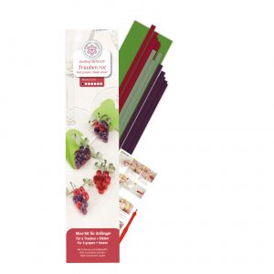 Quilling Mini Kit - Trauben rot