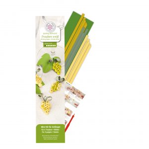 Quilling Mini-Kit - Trauben weiß