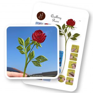 Hannes Quilling Inspiration - Rose