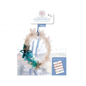 Quilling Inspiration - Schneeflockenkranz