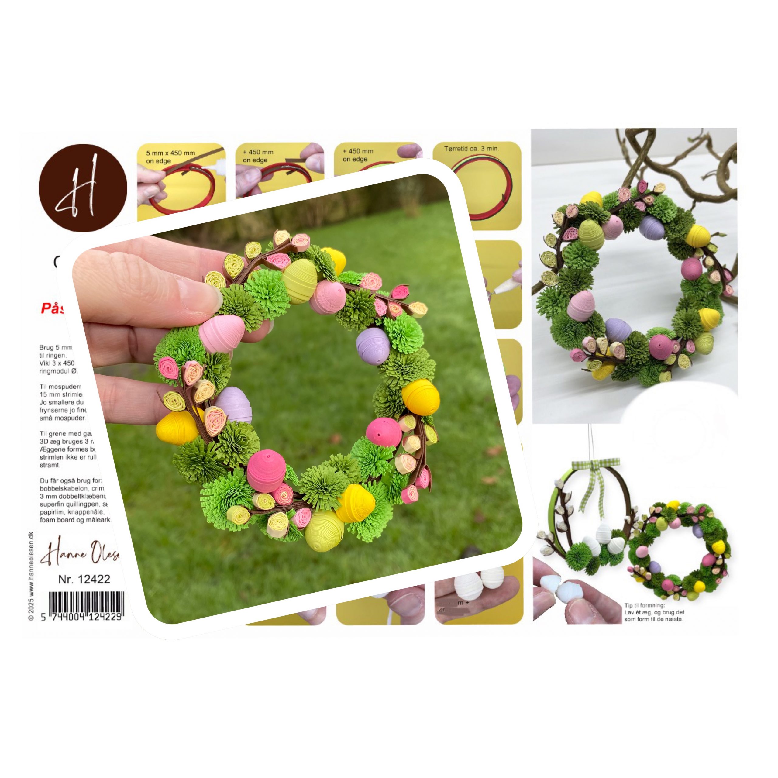 Hannes Quilling-Anleitung - Osterkranz