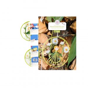 Quilling Anleitung - Blumenmädchen Juni