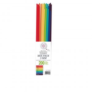 Quillingstreifen 3 mm, Mix Pack Regenbogen