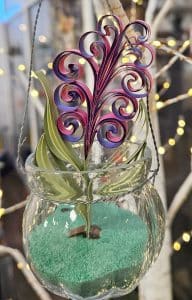 Hyazinthe im Glas Musterbild