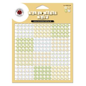 Mini Margeriten ivory - Laserstanzbogen