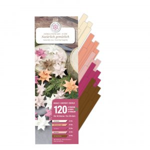 Fröbelsternstreifen, 10 mm, Mix Natürlich Gemütlich