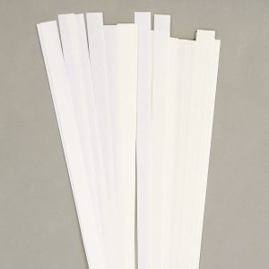 Str. 10 x 450 mm ivory    60 St. Paper St./Pcs 120g