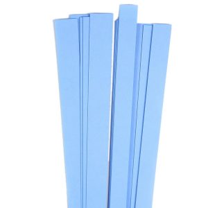 Str. 15 x 450 mm aqua   40 St. Paper St./Pcs 120g