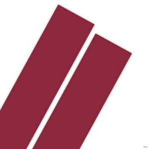 Str. 50 x 450 mm cherry red