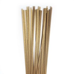 Str. 3 x 450 mm luxus dark brown   50 St. Paper St./Pcs 120g