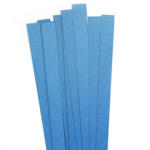 Str. 15 x 450 mm luxus turquis    20 St. Paper St./Pcs 120g