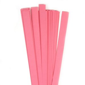 Str. 15 x 450 mm pink 40 St. Paper St./Pcs 120g
