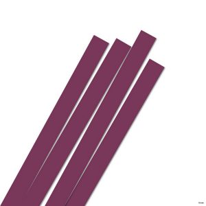 Str. 15 x 450 mm aubergine
