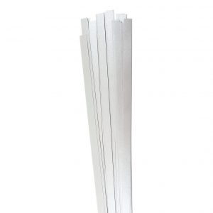 Str. 10 x 450 mm Luxus Pearl Silver 125    30 St. /Pcs.