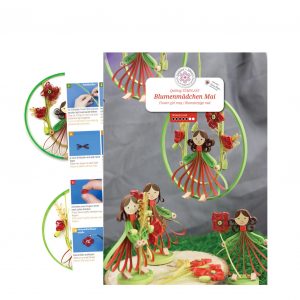 Quilling Anleitung - Blumenmädchen Mai