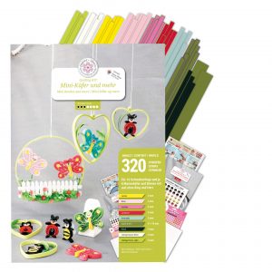 Quilling Kit - Mini-Käfer und mehr