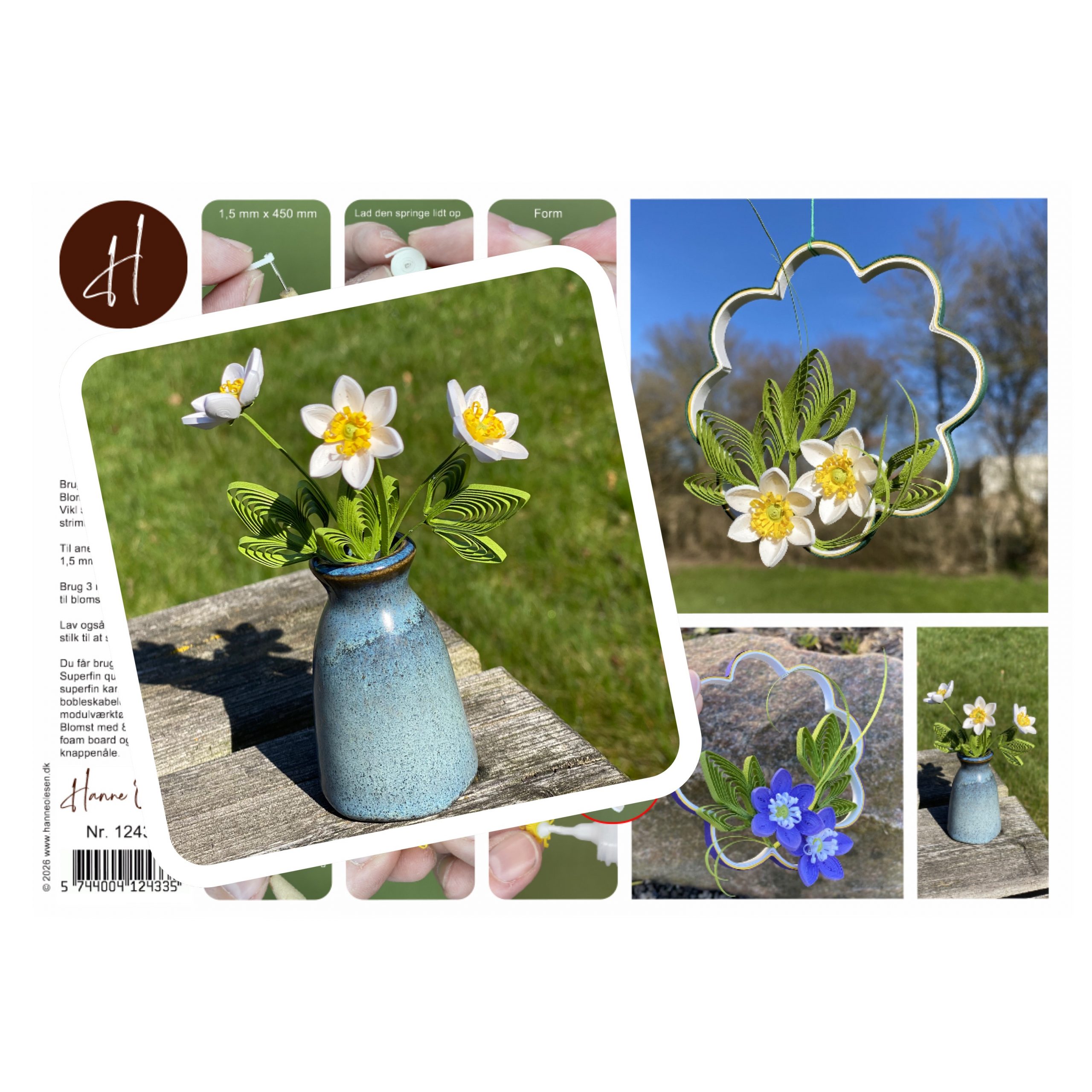 Hannes Quilling Anleitung – Anemone