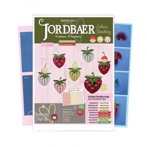 Dommerby Quilling-Anleitung - Erdbeere