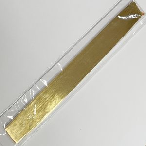 Krüllstreifen 3 x 245 mm gold
